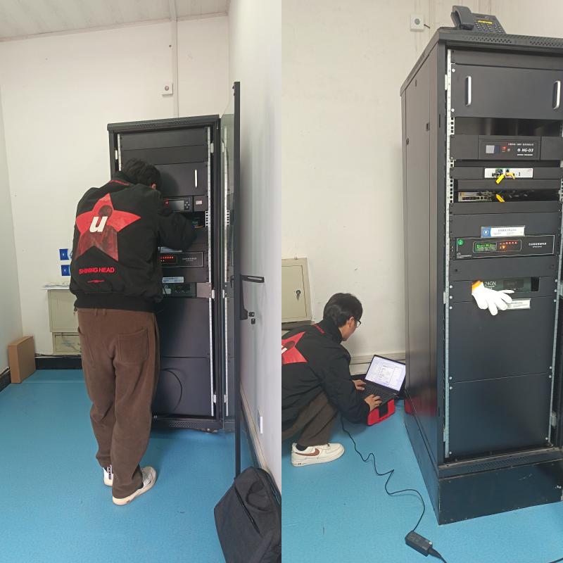 市地震局、黄山中心站开展预警站点巡检